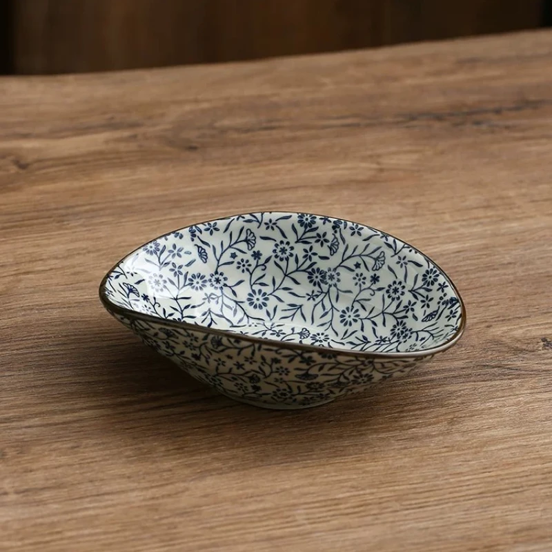 

LTT ceramic special-shaped creative appetizer bowl special catering cold dishes dim sum snack bowl