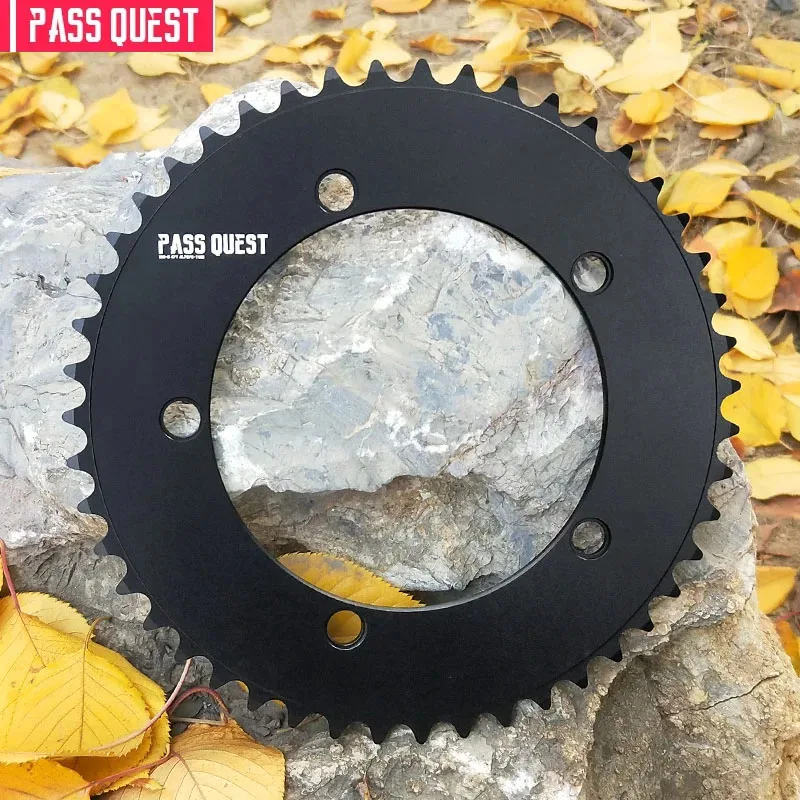 PASS QUEST 130 BCD Round Track Chainring Fixed Gear (5-bolt AERO)
