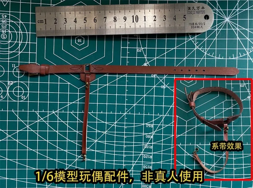 

Hot Sales 1/6th Soldier Doll Waist Shoulder Belt Mini Toys Model Accessories For 12" Figure Doll Scene Component DIY
