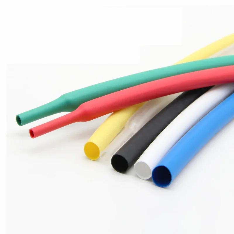 2:1 Color 0.6mm 0.8mm 1mm 1.5mm 2mm 2.5mm 3mm 3.5mm 4mm 4.5mm 5mm 6mm Heat Shrink Heatshrink Tubing Tube Wire Dropshipping