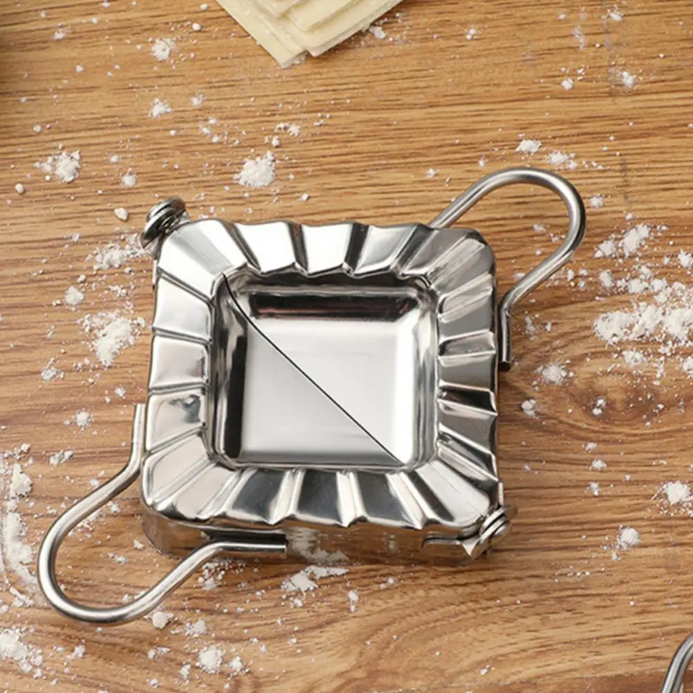 1/2PCS Dumpling Maker 304 Stainless Steel Dumpling Mold Press Dough Ravioli Dumpling Skin Mold Pastry Tools Dumpling Machine For