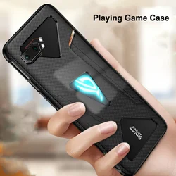 for Asus ROG Phone 8 7 6 5 Pro 5S 3 2 ZS660KL ROG3 Case Anti-fingerprint Shockproof Breathable Heat Soft Back Cover ROG II Funda