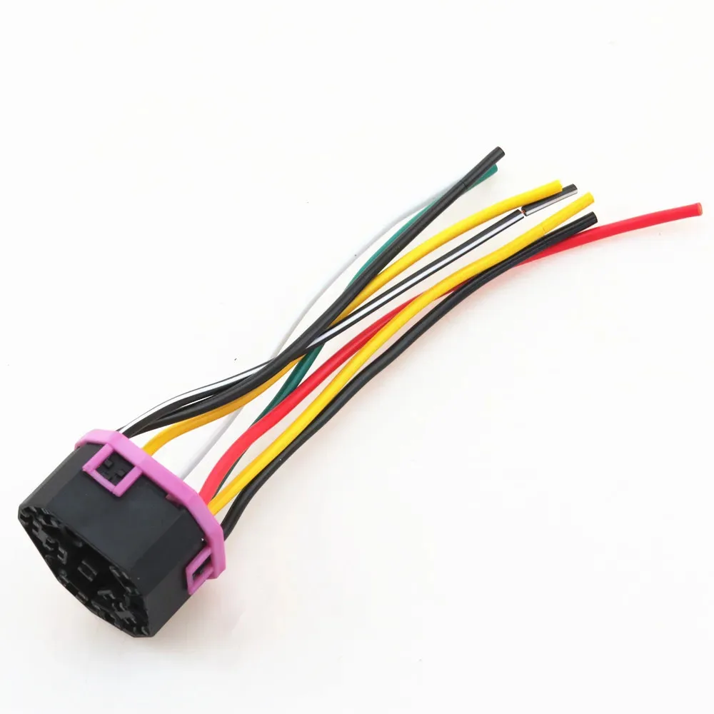 SCJYRXS 4A0971975 Zündschalterstecker für Leon für A3 A4 A6 A8 TT für Passat B5 Golf MK4 Beetle New Polo 4A0 971 975 – Detail 1