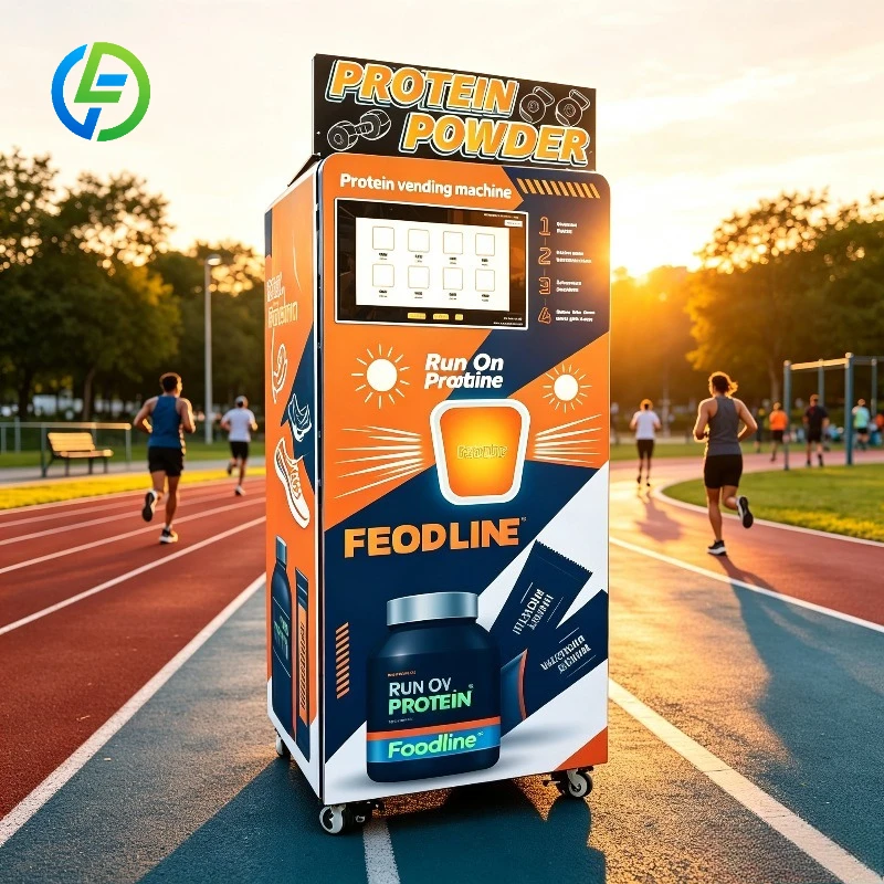 FL Customized Stand Commercial Instant Best-Selling Protein Shake Coffee Vending Machine for Cinema Shopping Mall