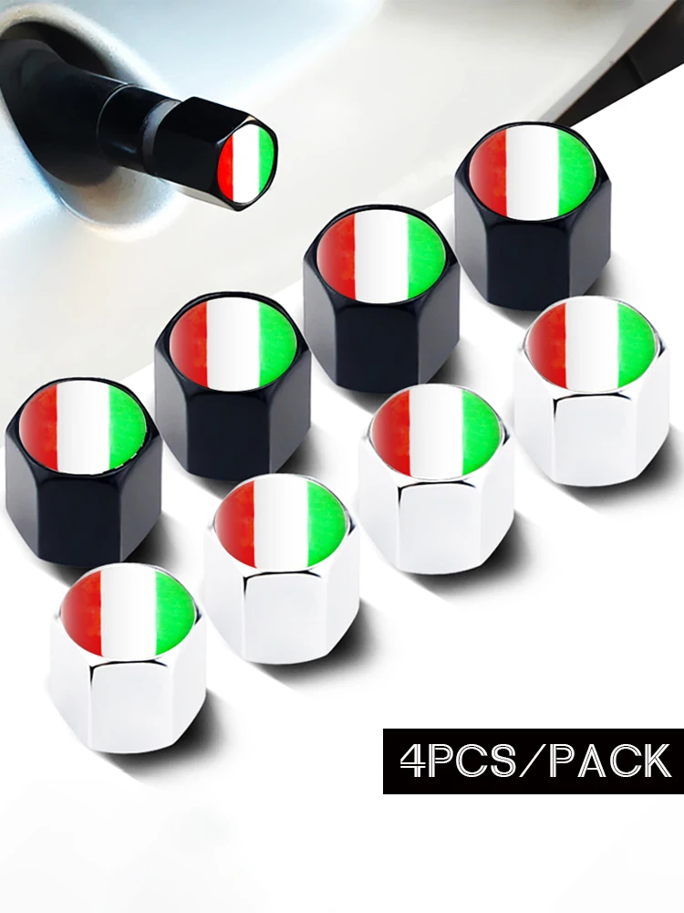 Bouchons de tige de assujetd'air de voiture, sensation italienne, accessoires de voiture, couverture d'air de roue, anti-poussière, Volkswagen, BMW, Benz, placements Toyota, 4 pièces par ensemble