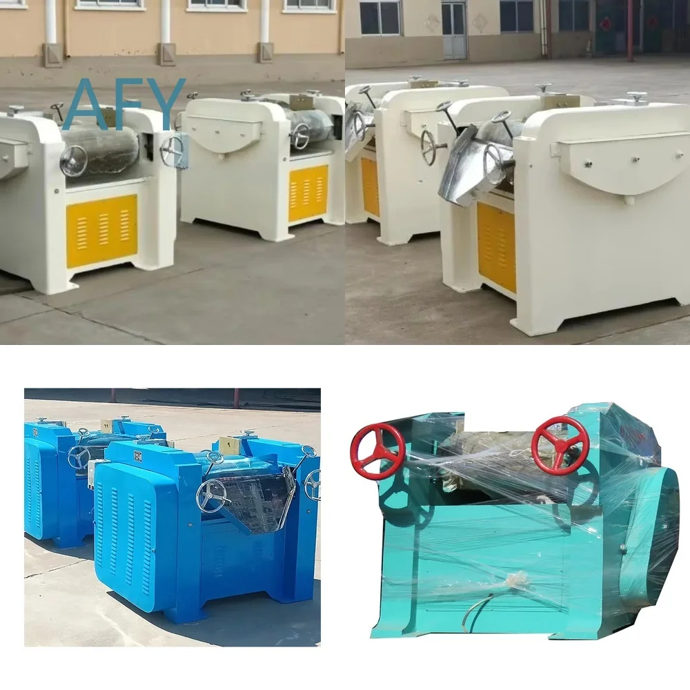 Three Roll Pigment Grinder for Color Mixing and Ink Processing Industrial Grinding Machine for Paints Coatings Plastics and
