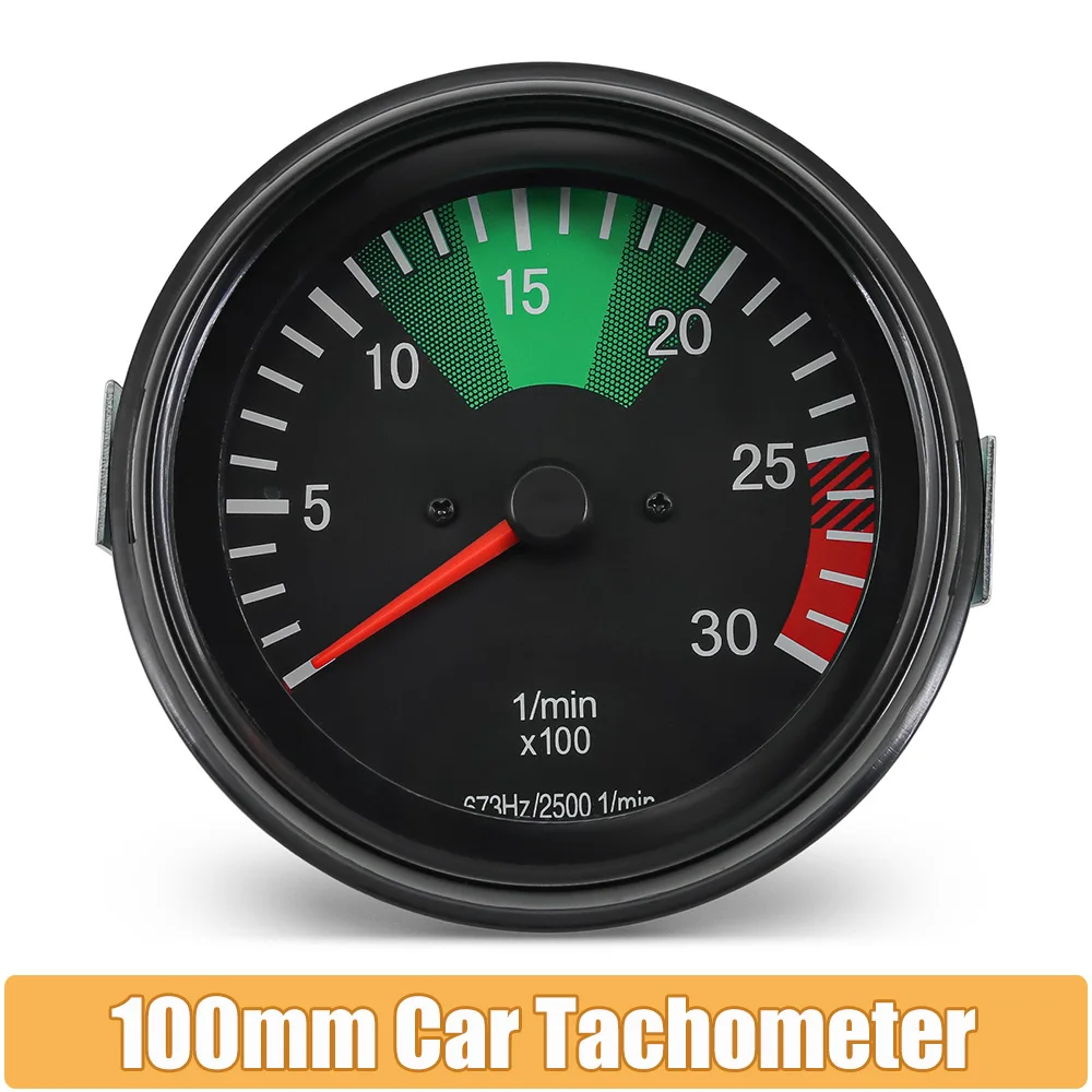 100 mm schweres Auto-LKW-Drehzahlmesser, 2500 U/min / 3000 U/min, 24 V Drehzahlmesser 025426916 0015424016 U/min Messgerät, Autoteil für Mercedes
