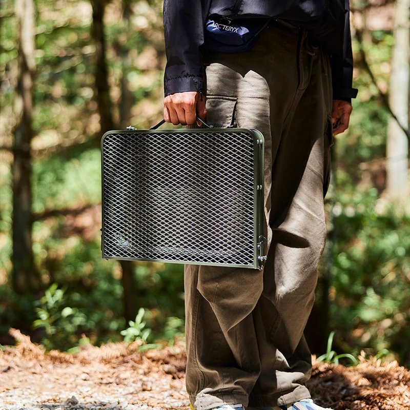 Imagem -04 - Naturehike Ultraleve Folding Mesh Table Mini Mesa Ajustável Painéis de Patchwork Apto para ao ar Livre Pesca Praia Piquenique Camping