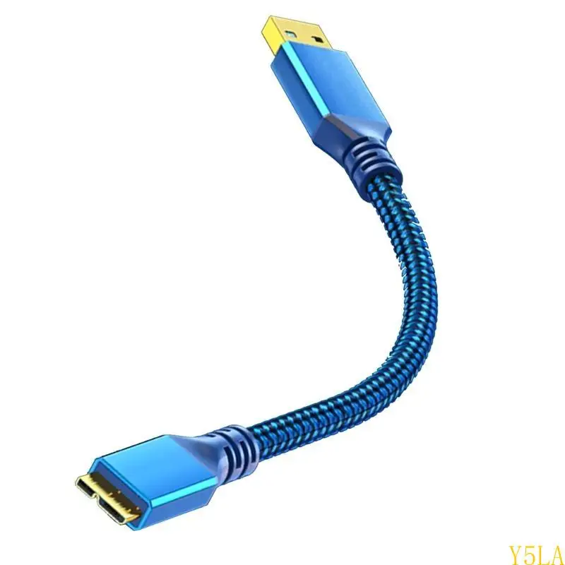 

Y5LA USB Quick Cable With MicroB Connectors For Various Mobile Gadgets