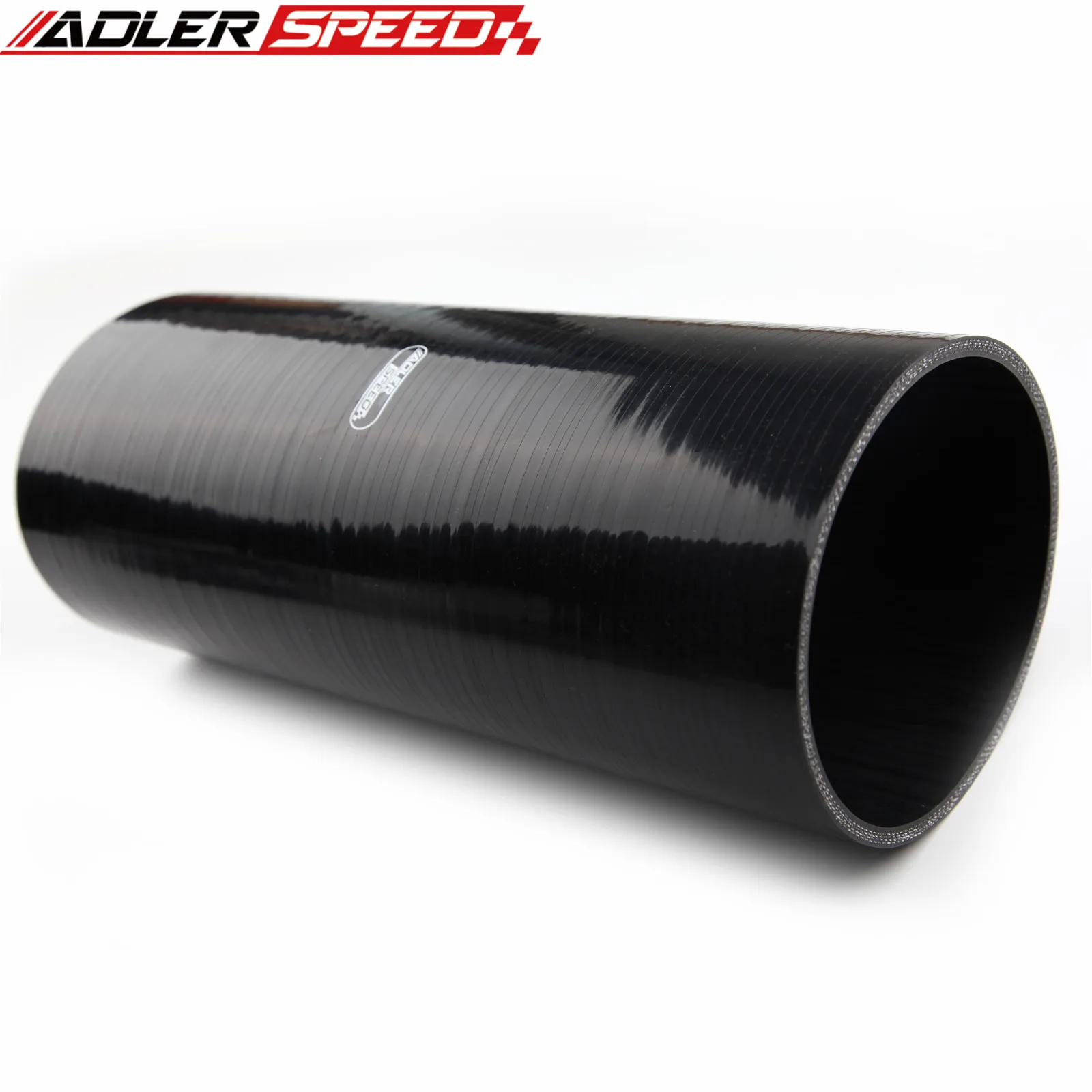 4Ply ID 38 45 51 57 63 70 76 83 89 95 102 มม.ท่อซิลิโคนตรงสีดํา Turbo Coupler ความยาวท่อ: 76.2 มม./305 มม.
