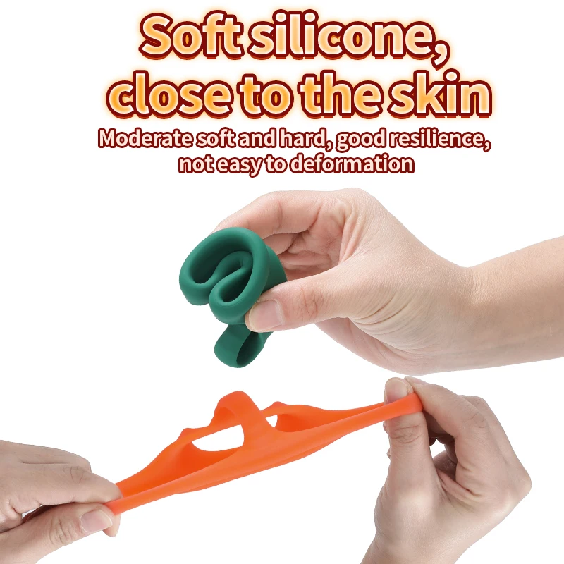 Silicone Cock Ring 4 Hole Penis Ring SM Testicle Bondage Ball Stretcher Cock Cage Semen Lock Dick Enlarger Male Sex Supplies Toy