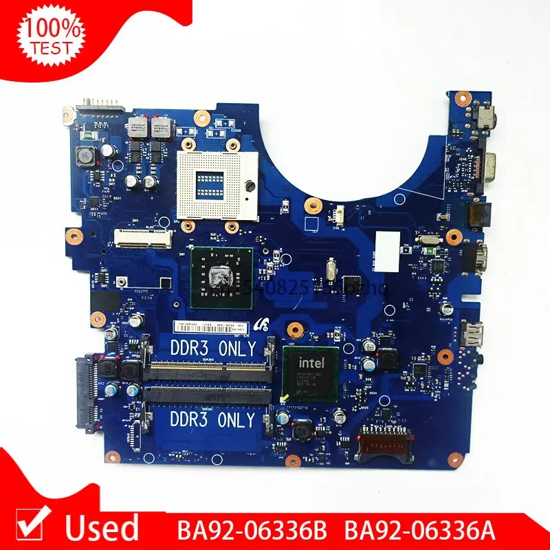 Used BA92-06336A BA92-06336B Main Board DDR3 Laptop Motherboard For Samsung NP-R530 R530 R528