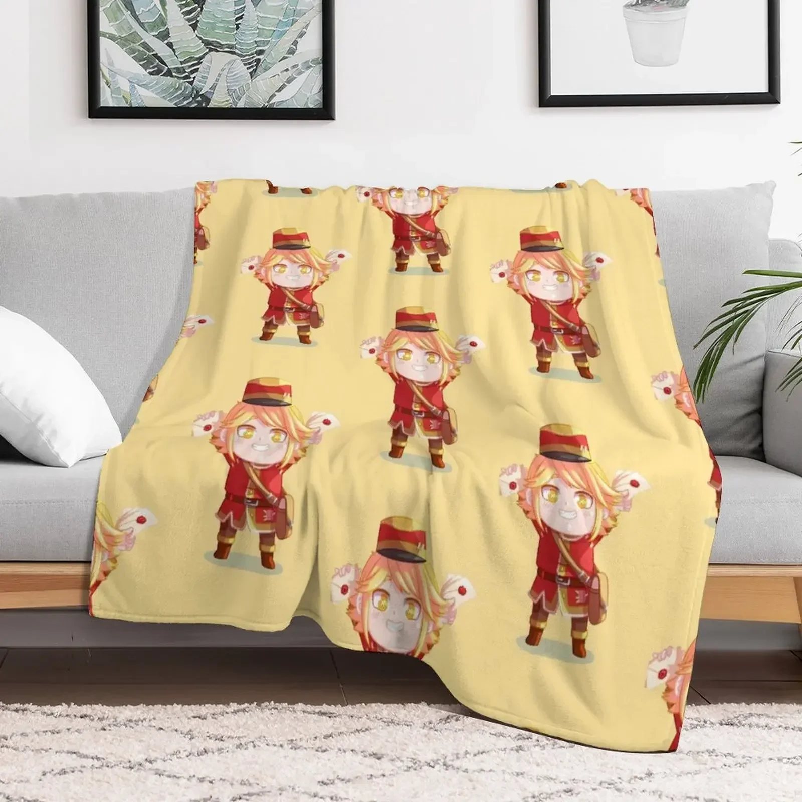

Identity V - Victor Throw Blanket Flannel Multi-Purpose Beautifuls Blankets