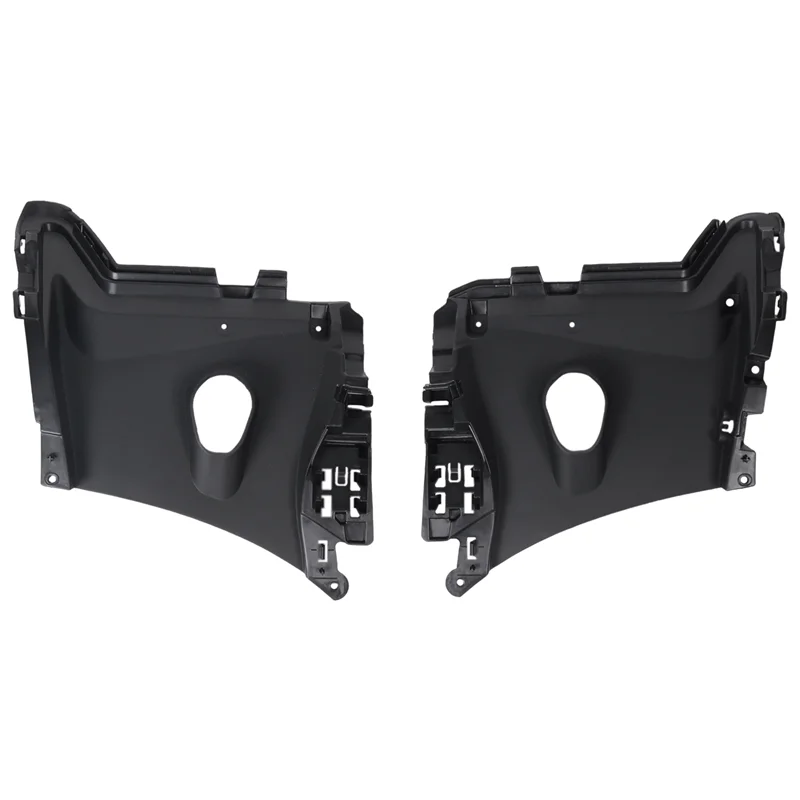

NEW-1Pair Car Front Bumper Side Bracke 51115A370C7 51115A370C8 For BMW X5 G05 LCI 2023 Air Curtain Bracke Guard Left+Right