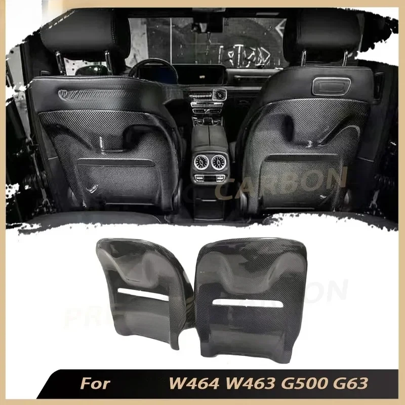 

W464 W463 G500 G63 2019+ Cover Trim Dry Carbon Fiber Back Cover Car Interior