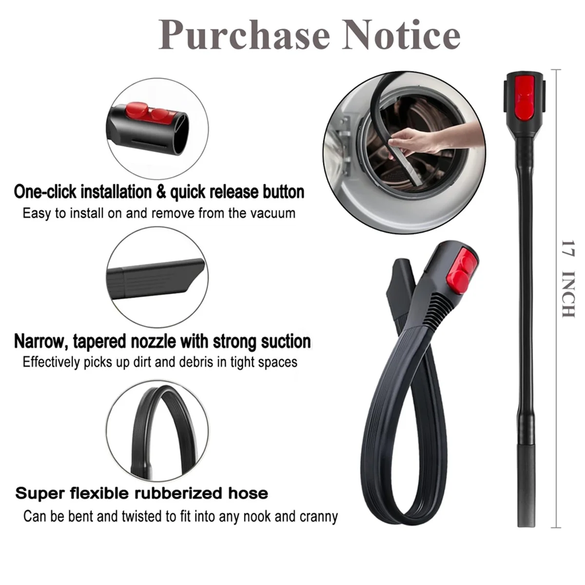 مجموعة مرفقات فراغ جديدة لـ Dyson GEN5 G5 V15 V12 V11 V10 V8 V7 ملحقات مكنسة لاسلكية أداة شق مرنة