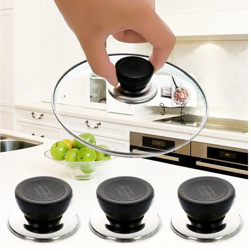 Universal Replacement Kitchen Cookware Pot Pan Lid Hand Grip Knob Handle Cover Pan Lid Holding Handles Kitchen Accessories