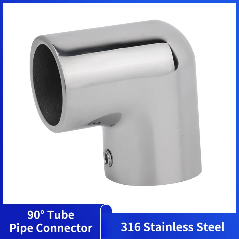 

Alastin Boat 2-Way Pipe Fitting Elbow 316 Stainless Steel Pipe Components Marine Hardware