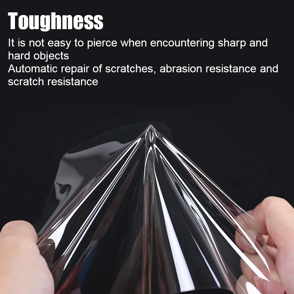 For BMW X2 U10 2024-2025 Smoke Black TPU Headlight Protection Film  Anti-Scratch & UV Resistant Easy Install Vinyl Wrap Kit PPF view 5