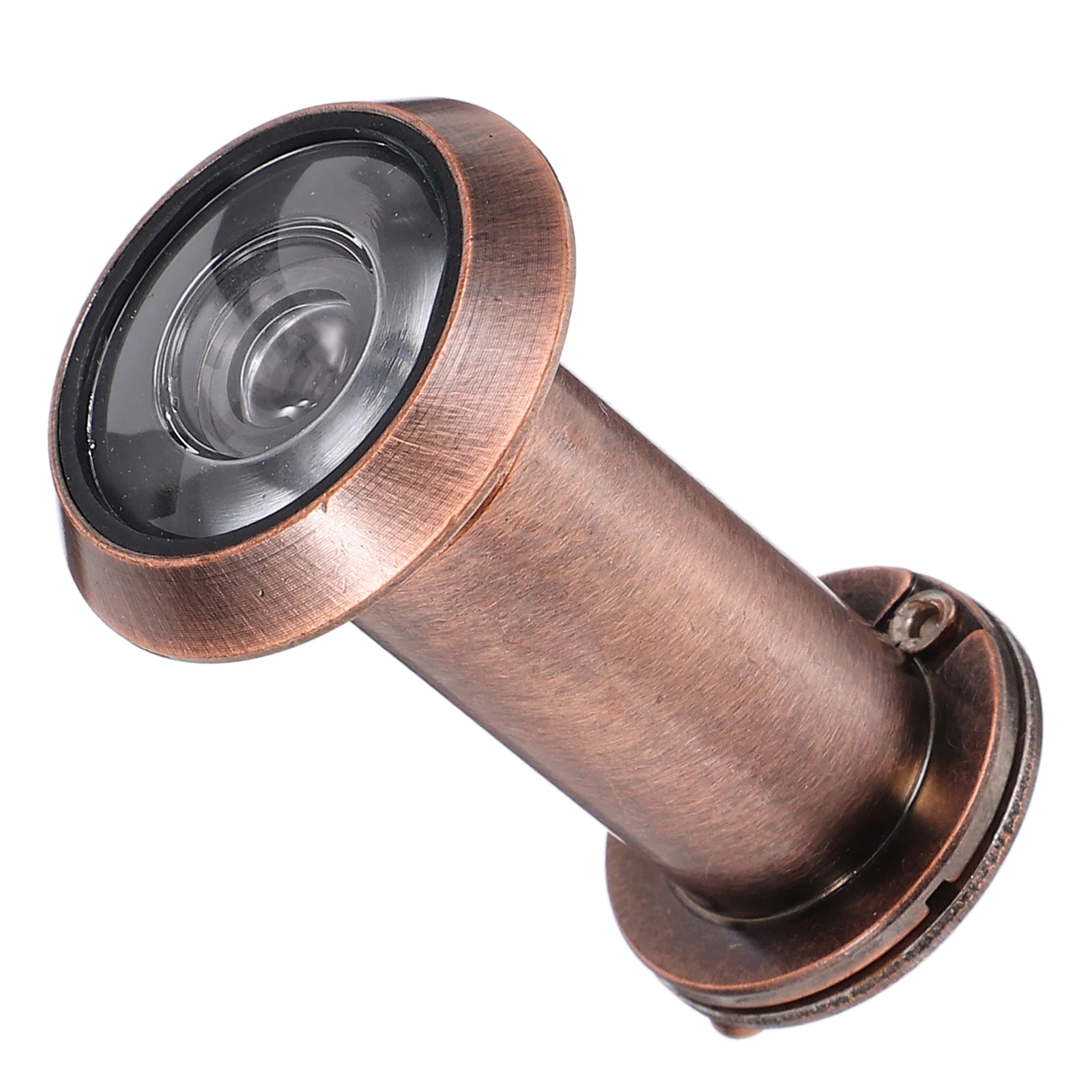

Wide Angle High Definition Cat Eyes Black Peep Hole for Front Door Brown Eye Hole Viewer Peephole Security Privacy Protection