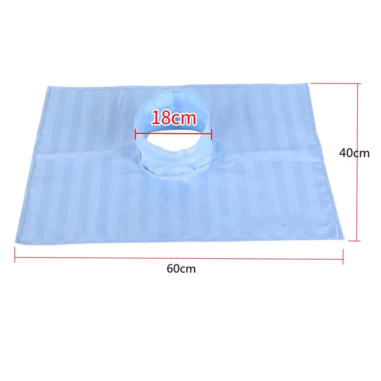 Drap de lit de Massage en coton réutilisable, rayures satinées, protection confortable pour Table de Spa, pour Salon de beauté, soins de la peau