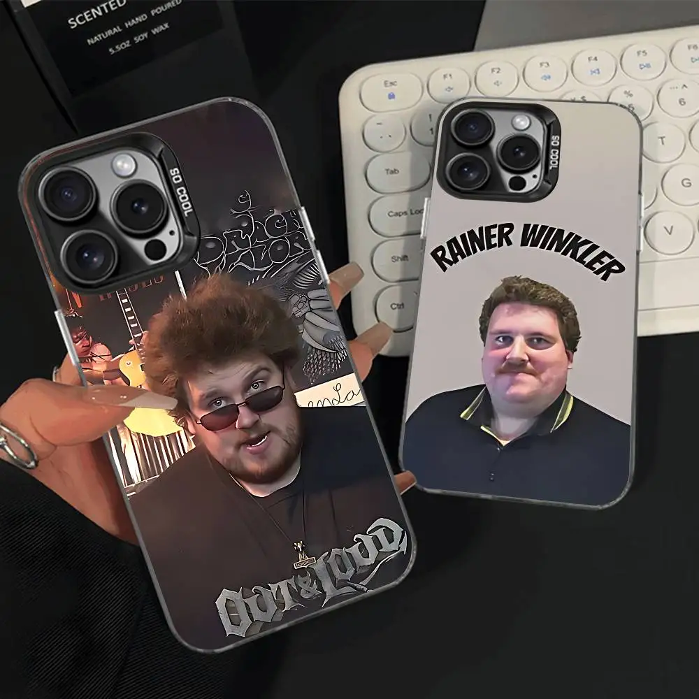 

Rainer Winkler D-Drachenlord Phone Case For iPhone 15,12,11,14,13,16,17,E,Max,Plus,Air,Pro,Mini Shockproof Cover