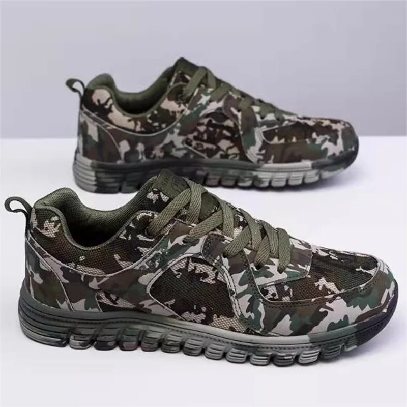 new Summer Trainers Sneakers Lace Up Camouflage Training ultrafine camouflage mesh breathable training shoes