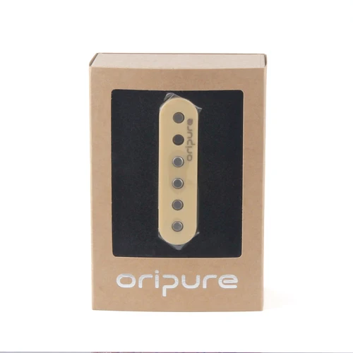 Imagen 2 del producto OriPure 1 Uds TSF558 pastilla de bobina única de guitarra Vintage Alnico 5 de polo escalonado para guitarra ST SQ