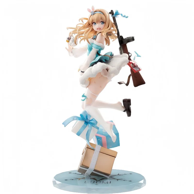 

Girls' Frontline Suomi KP-31 Snow Elf Ver. Фигурка из ПВХ в масштабе 1/7, милая статуэтка для декора комнаты, коллекционная серия, подарки