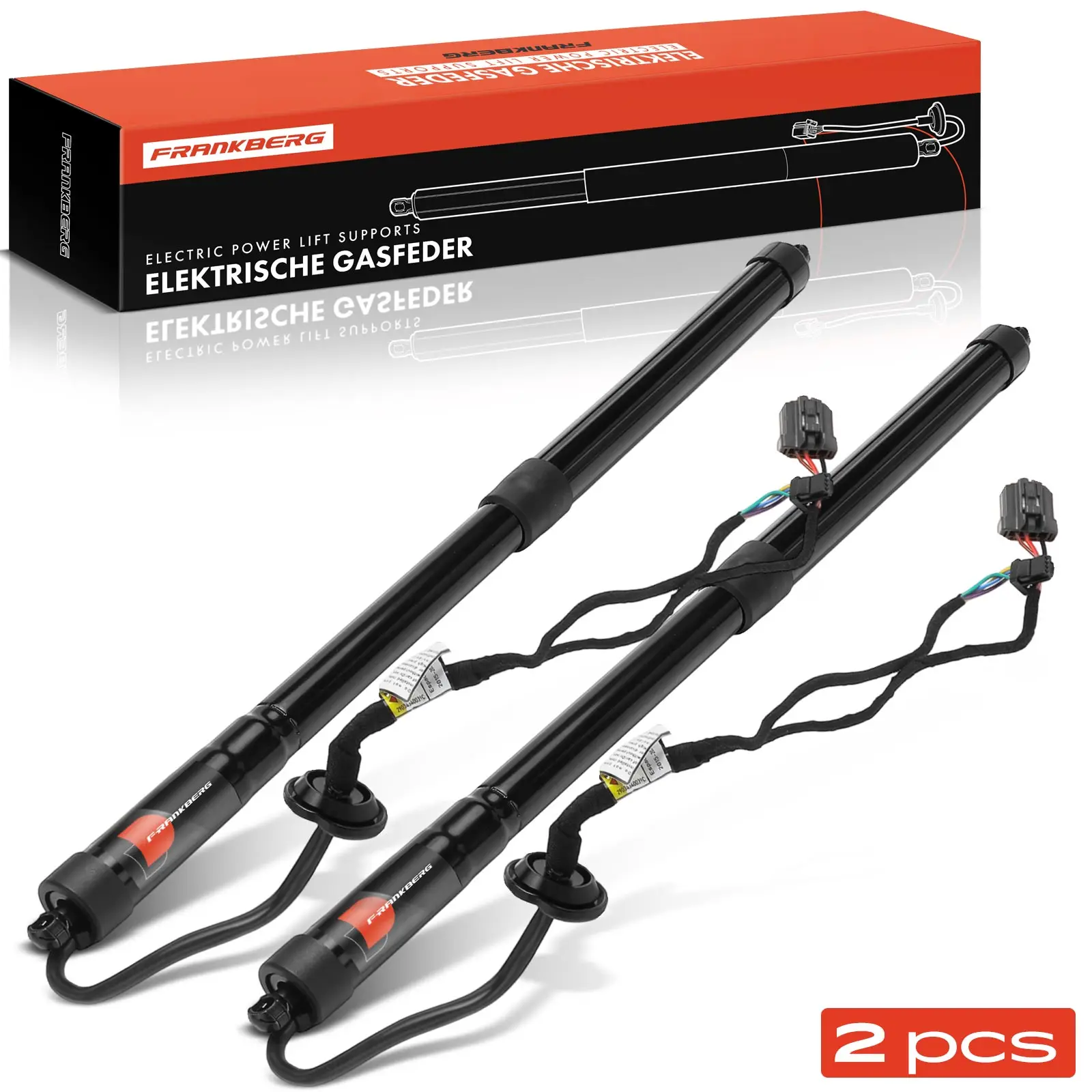 Frankberg 2x Gasfeder Elektrisch Heckklappe Hinten Links und Rechts für Renault Espace V JR 1.8L 904527505R
