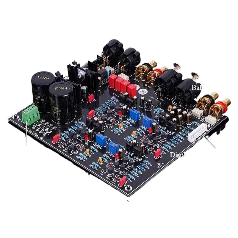 Malan HDAM HI-END fully balanced high-end preamplifier  finished  infrared remote control