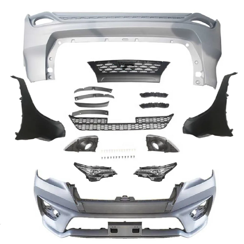 Accessories Body Parts Car Front Bumper For Suzuki Swift Rear Bumper Side Skirt Spoilers Step Sport 2012 2018 2019