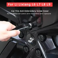 For Li LiXiang L6 L7 L8 L9 ABS Car Wheel Hub Screw Cap Protection Cover Fit Leading Ideal Li L6 L7 L8 L9