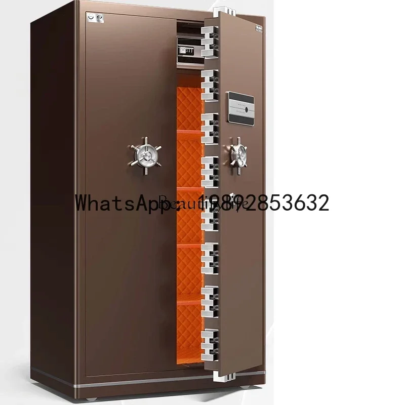 HH2 66.Safe large home office height 1.8 meters 1.5 meters 1m door golden warehouse fingerprint single and double safe