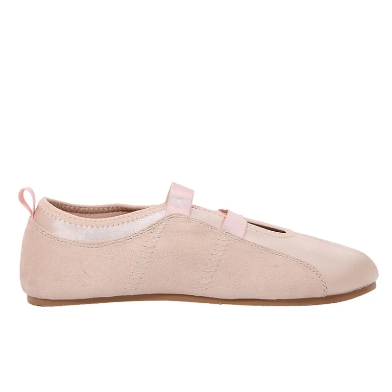 2026 Luxury Brand Designer Women Ballet Flats Breathable Soft Silk Slip on Leisure Ladies Loafers Outdoor Walking Female Shoes