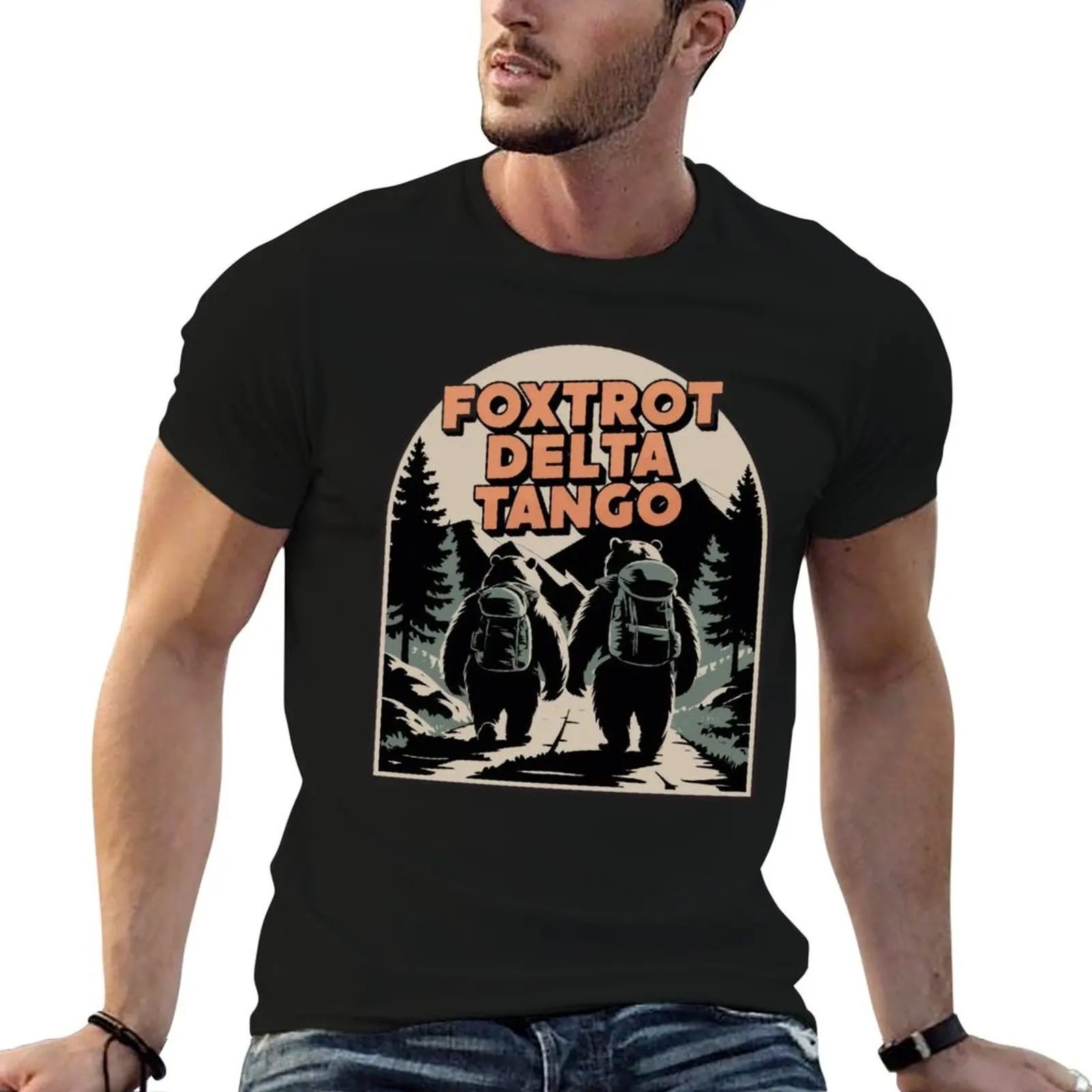 

Foxtrot Delta Tango Vintage 90s T-Shirt t shirts designer t shirt man luxury T-Shirt