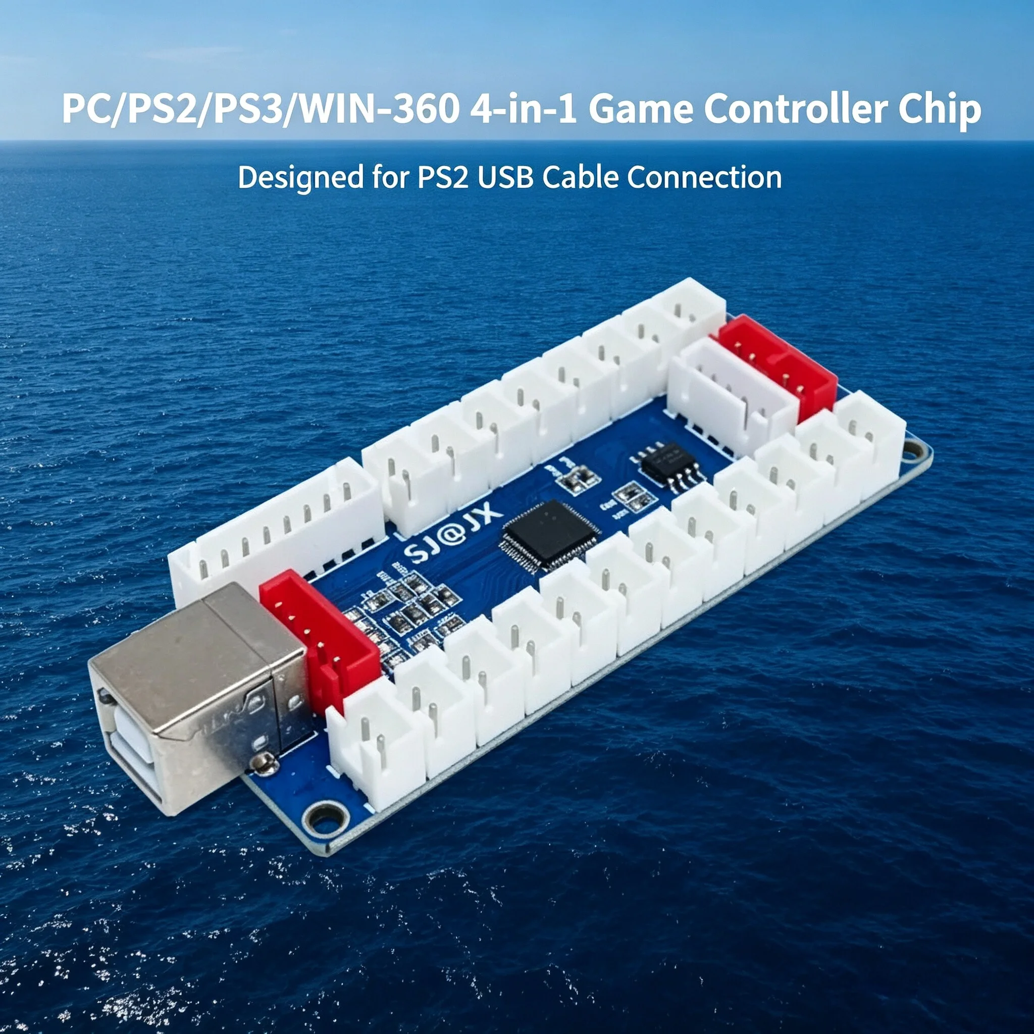 4-in-1 Multi-System Support for Windows PC Android & Retro Game Consoles Compatible with Various Devices