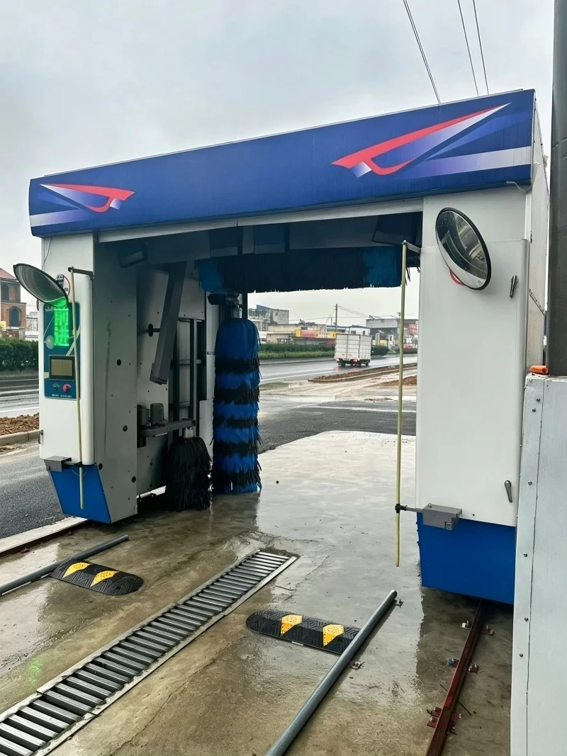 Gantry Automatic Car Washing Machine Ground Fixed Base Anti-Tilt Design Ensures Safety During Long Hour Continuous Reciprocating