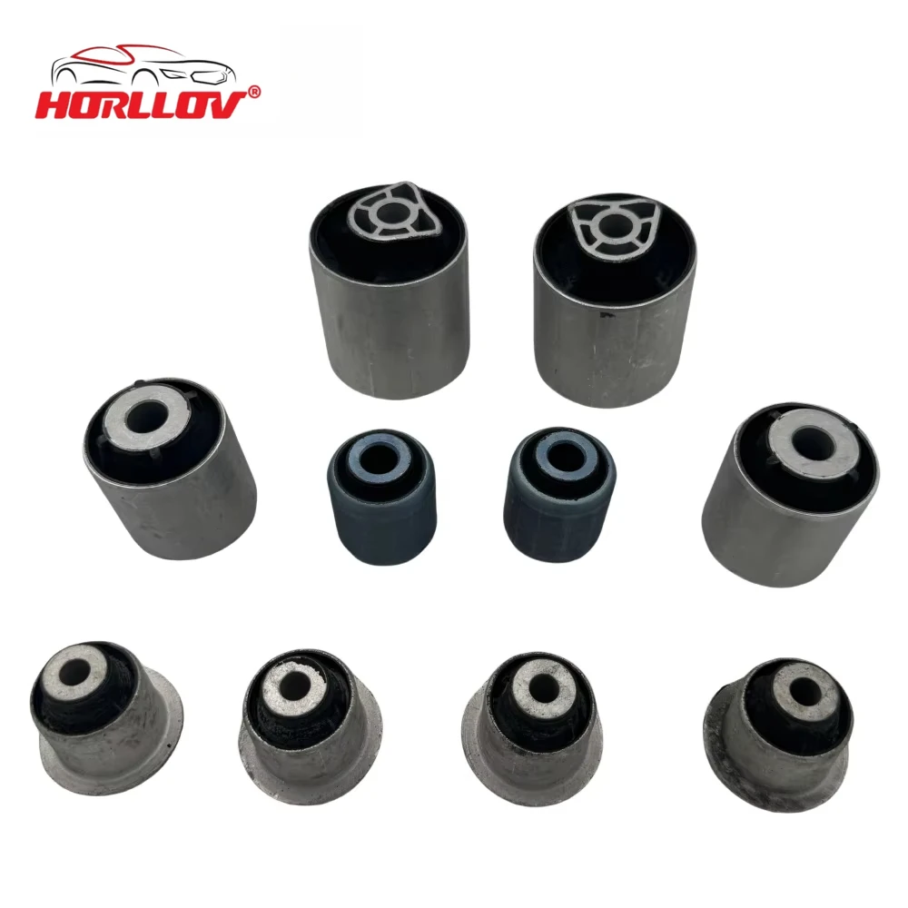 

front suspension upper and lower control arm bushings Kit For BMW 5 Series 6 Series G30 G31 G32 G38 10-piece set