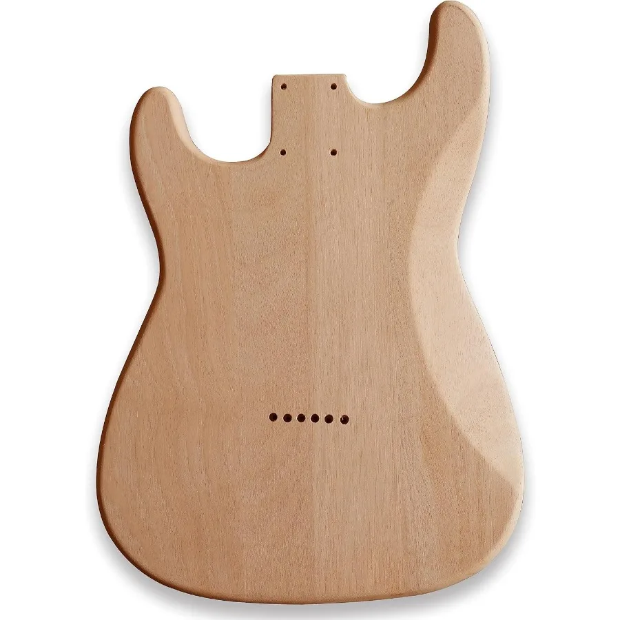 لتقوم بها بنفسك 12 سلسلة ST نمط مجموعات الغيتار الكهربائي الماهوجني الجسم القيقب الرقبة أنت بناء الغيتار لعشاق الموسيقى والحرفيين Se