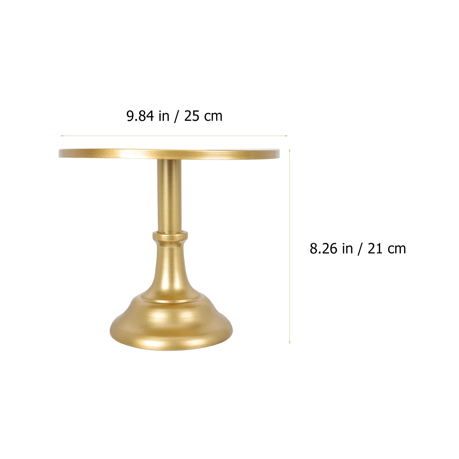 

1pc Round Cake Stand Iron Wedding Dessert Display Stand Cupcake Holder High Party Dessert Rack Pastry Offering Base Fruit Plate