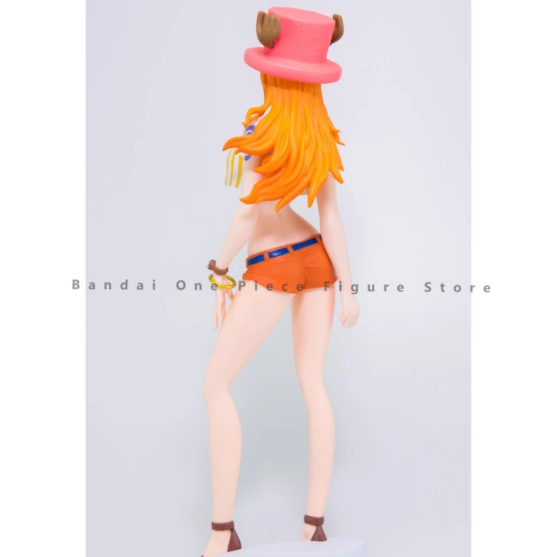 In magazzino originale Bandai One Piece Sweet Style Pirates Nami Action Figures giocattoli di animazione regali modello Anime Genuine