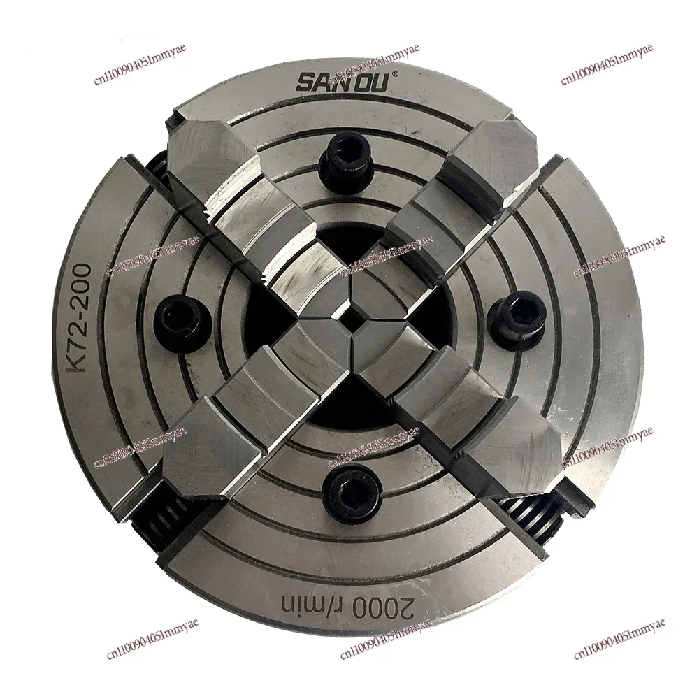 

jaw independent chuck K72-200 SAN-OU brand metal lathe chuck 200mm