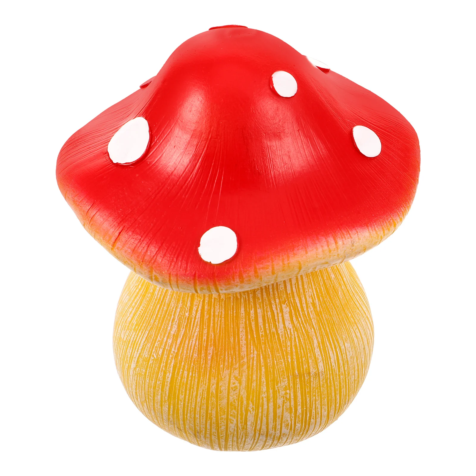 

Mushroom Resin Garden Ornament Outdoor Hidden Holder Simulated Appearance Key Hider Saver Yard Statue