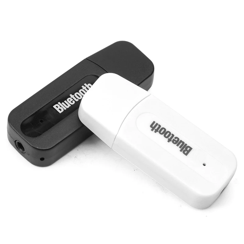 Adaptador USB Bluetooth 2,0 para PC, receptor de música de Audio estéreo inalámbrico, conector auxiliar de 3,5mm para PC, ordenador portátil, auriculares y altavoces