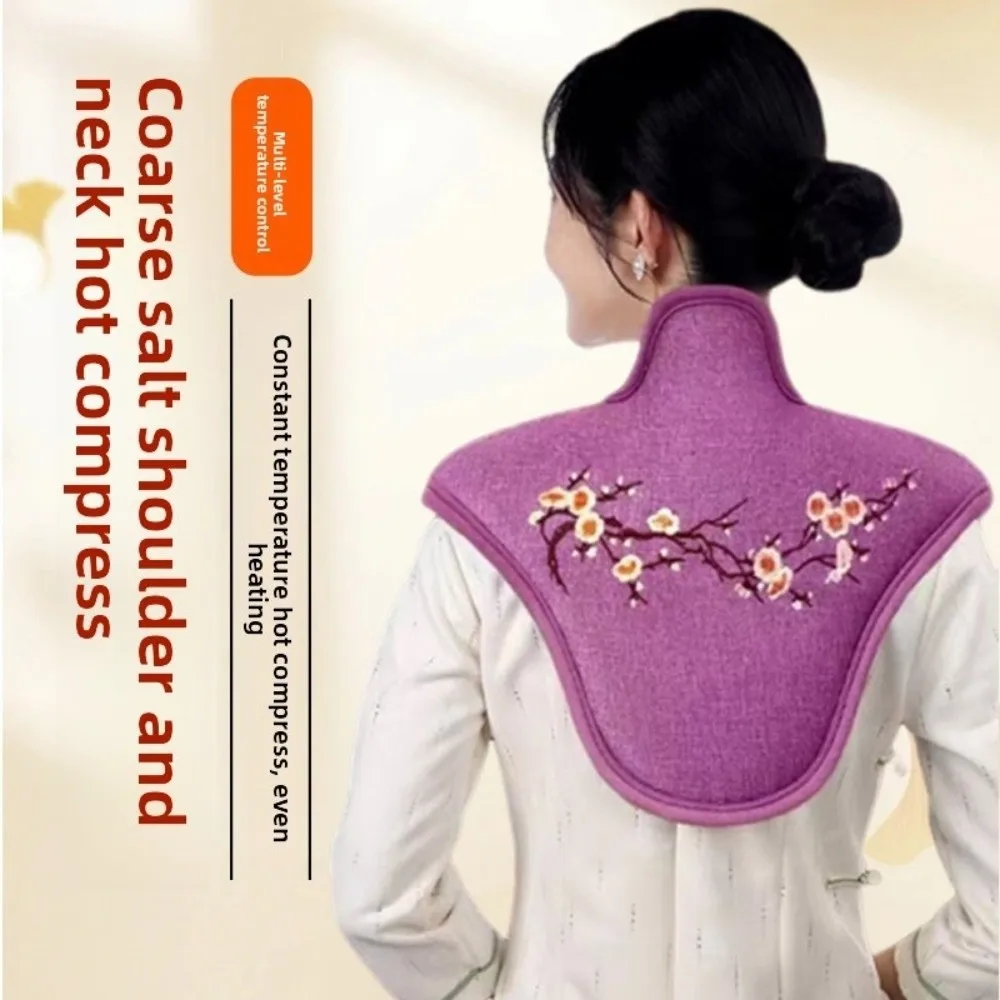 

Портативная электрическая грелка с регулируемой температурой, дышащая грелка для плеч и шеи, комфортный уход, полынь, пакет для терапии шеи