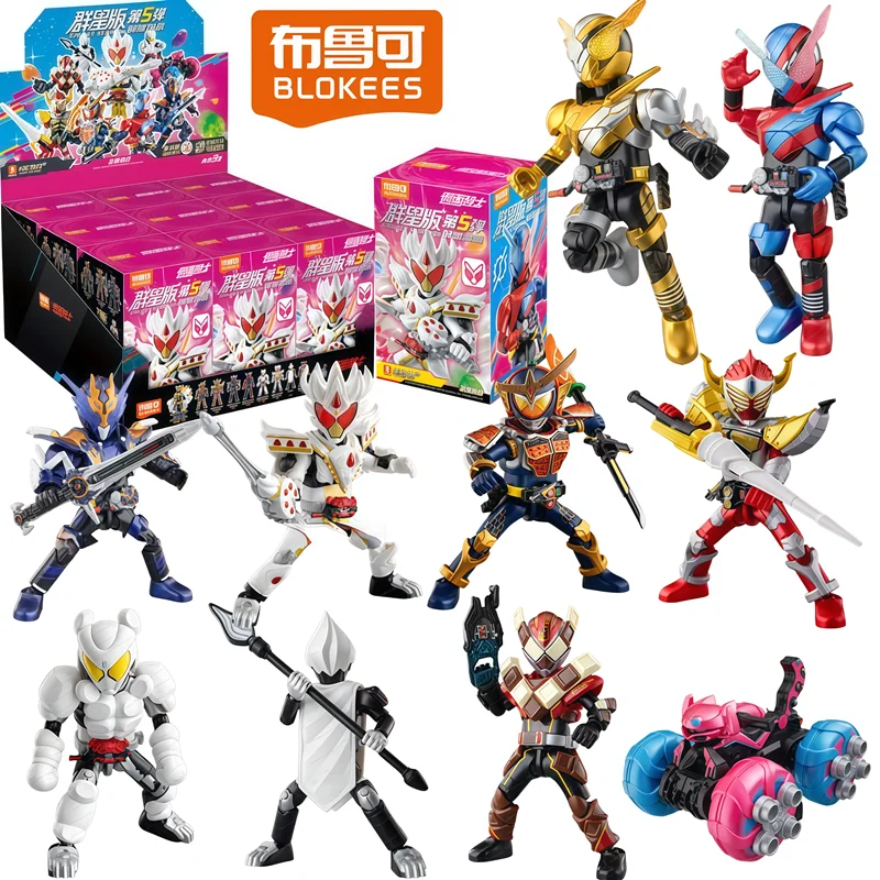 

Строительный блок Blokees Kamen Rider Build Baron Baron Cross-Z Gavv Valen, аниме-фигурка, модель игрушки, украшение, детские рождественские подарки