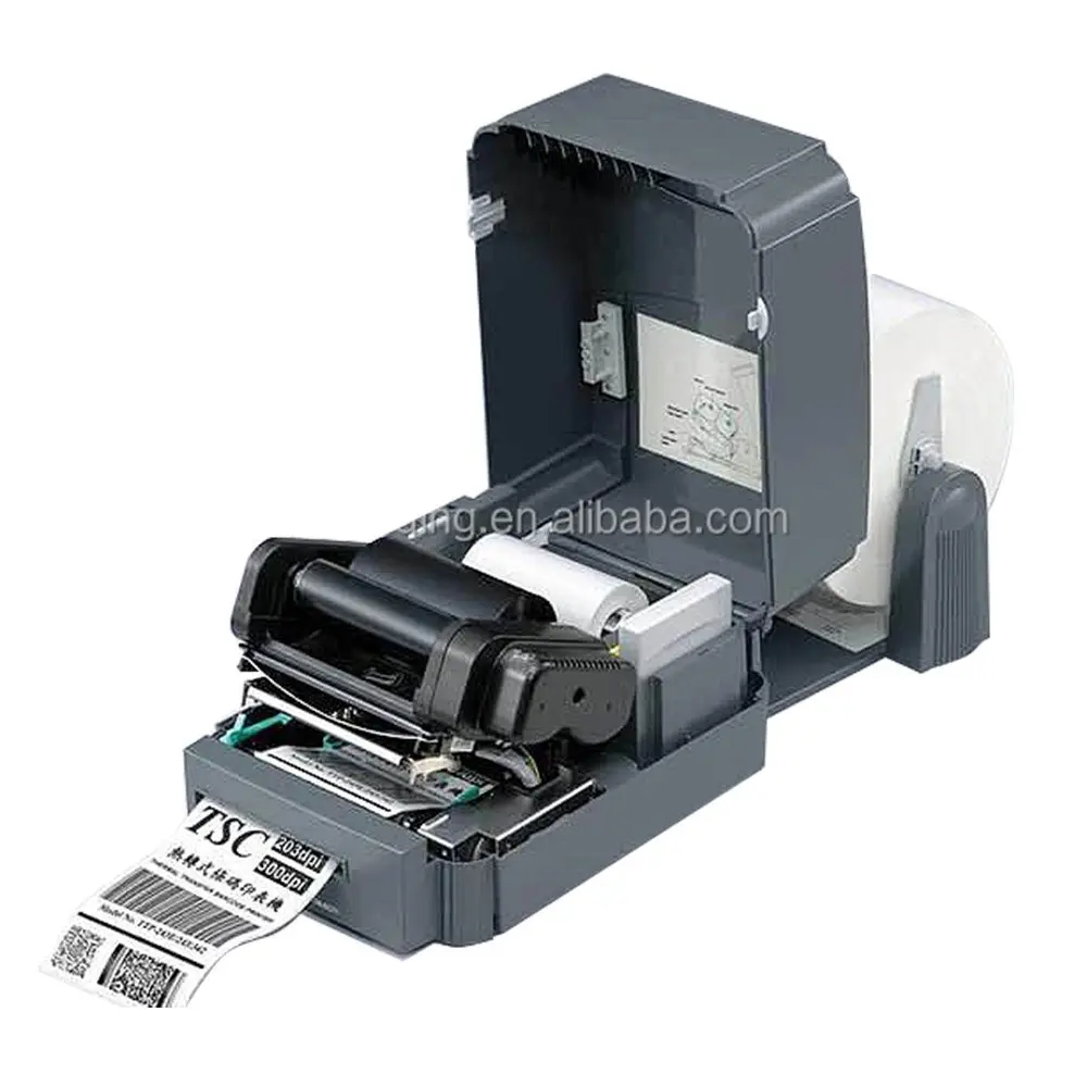 label printer for shipping packages TSC 244 thermal transfer printer