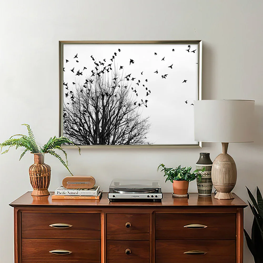 Nick Miller Nature Photography Art Print Poster Birds In Flight Photo Canvas Painting Animal Wall Picture Office Cafe Bar Decor