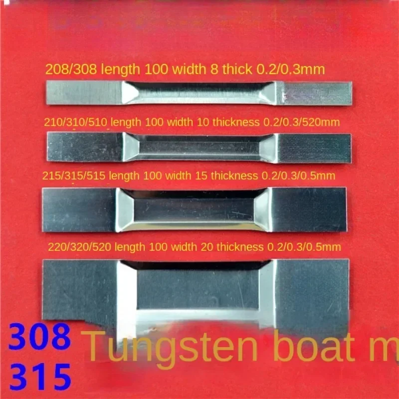 

Premium Quality 310 315 320 Molybdenum Boat and Tungsten Boat for Thermal Evaporation Coating